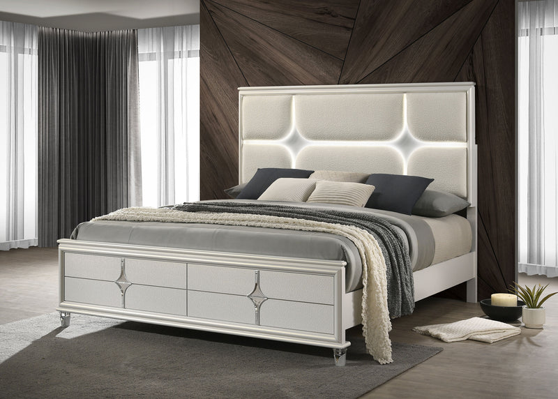 Olivia California King, E.King, & Queen Bed - Furniture Now (CA)