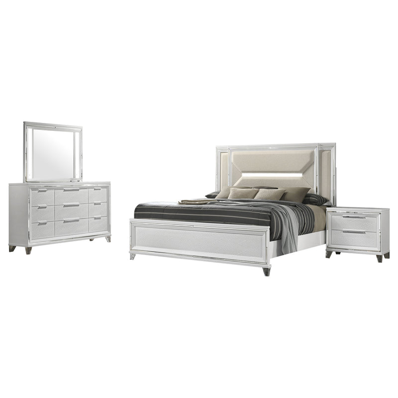 Marmore 4 & 5 Pc E.king, Cal.king, & Queen Bedroom Set - Furniture Now (CA)