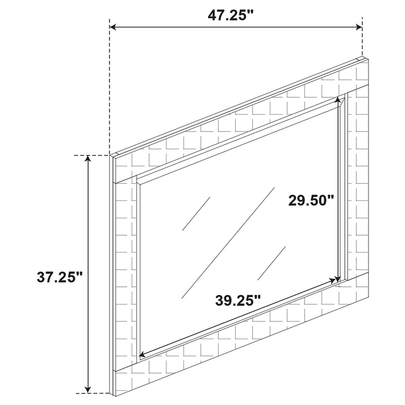 Ives 4 & 5 Piece Bedroom Set E.king & Queen White & Grey - Furniture Now (CA)