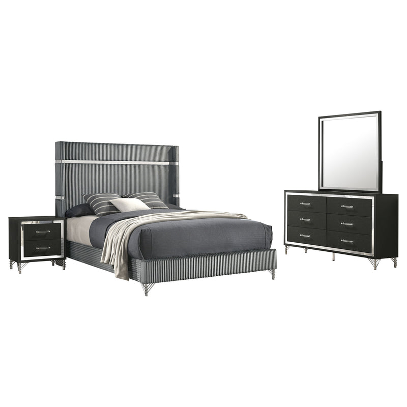 Lucia 4 Pc Bedroom Set - Furniture Now (CA)