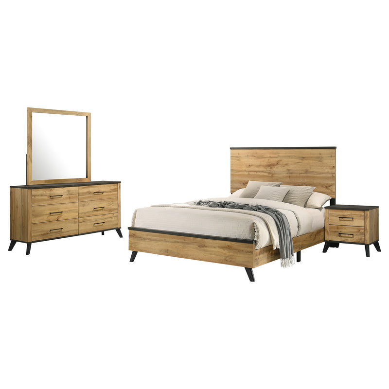 Kaywood 4 & 5 Pc Bedroom Set Full, E.King, Queen & Twin - Furniture Now (CA)
