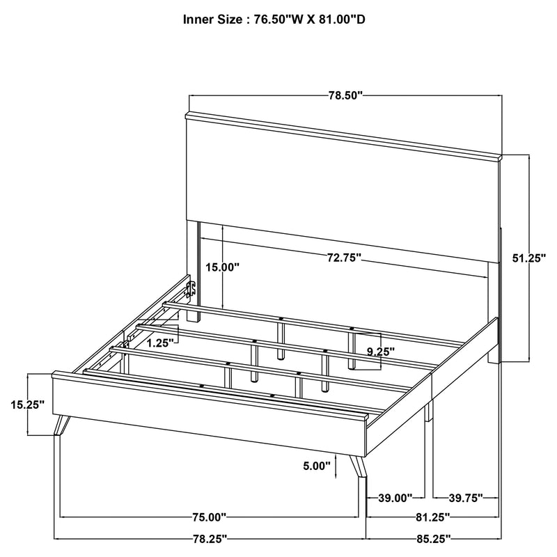 Kaywood 4 & 5 Pc Bedroom Set Full, E.King, Queen & Twin - Furniture Now (CA)