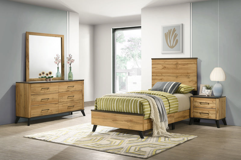 Kaywood 4 & 5 Pc Bedroom Set Full, E.King, Queen & Twin - Furniture Now (CA)