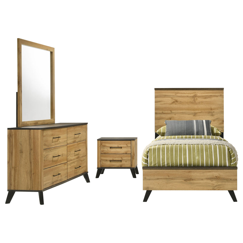 Kaywood 4 & 5 Pc Bedroom Set Full, E.King, Queen & Twin - Furniture Now (CA)