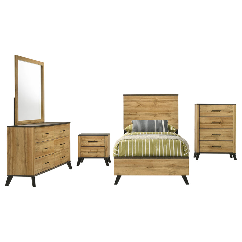 Kaywood 4 & 5 Pc Bedroom Set Full, E.King, Queen & Twin - Furniture Now (CA)