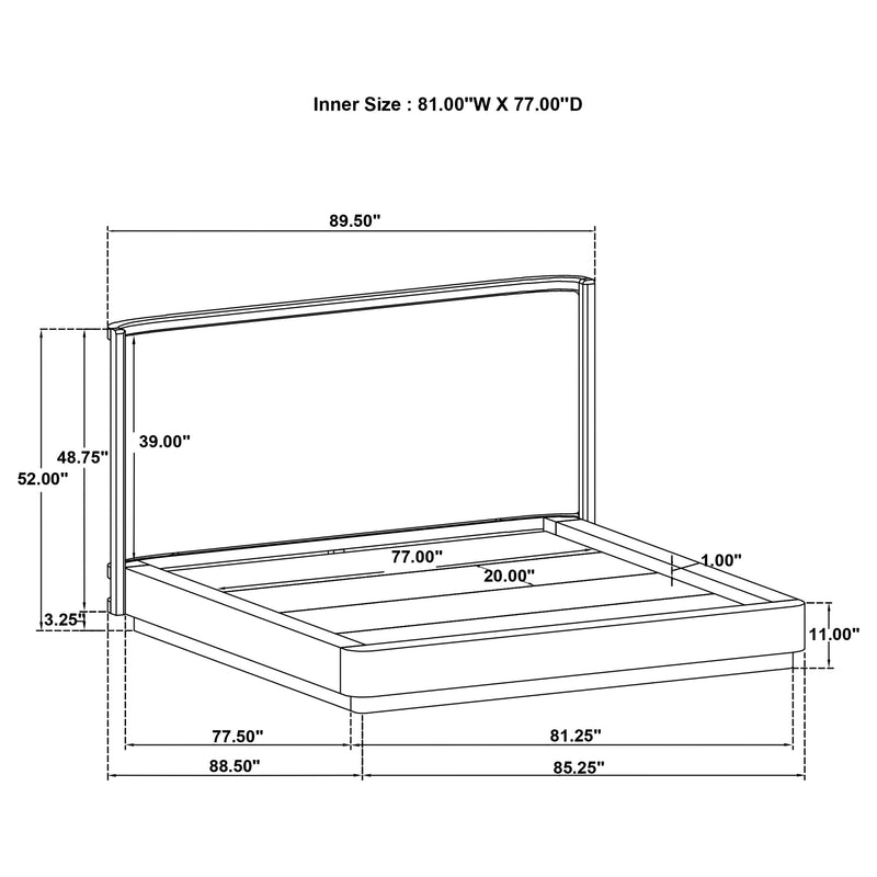 Kailani 4 & 5 Pc Bedroom Set E.King, Cal.King & Queen - Furniture Now (CA)