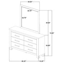 Oakglen Dresser With Mirrors - Furniture Now (CA)