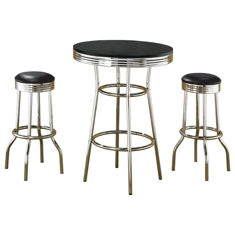 Retro 3 Pc Bar Set - Furniture Now (CA)