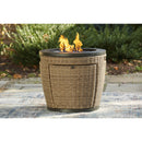 Resin Wicker Fire Pit - Furniture Now (CA)