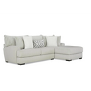 Transitional 2-Piece Sectional Sofa with Right-Arm Facing Chaise - Furniture Now (CA)