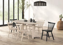 Beale Dining Chair (2/CTN) Natural, Brown, & Beige