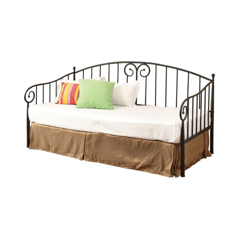 Grover Twin Metal Daybed Black - Furniture Now (CA)