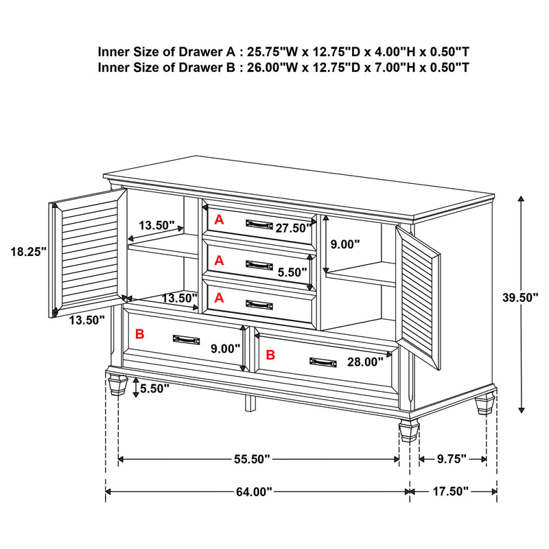 Devon Bedroom Set White - Furniture Now (CA)