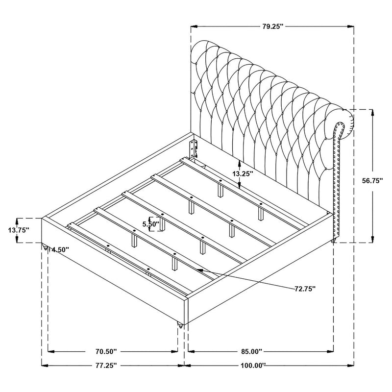Devon Bedroom Set White - Furniture Now (CA)