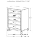 Devon Bedroom Set White - Furniture Now (CA)