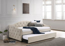 Sadie Upholstered Twin Daybed with Trundle - Furniture Now (CA)