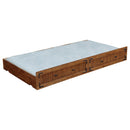 Oakdale Wood Twin Daybed with Trundle Rustic Honey - Furniture Now (CA)