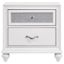 Barzini Bedroom Set White - Furniture Now (CA)