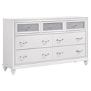 Barzini Bedroom Set White - Furniture Now (CA)