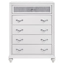 Barzini Bedroom Set White - Furniture Now (CA)