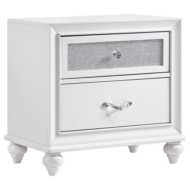 Barzini Bedroom Set White - Furniture Now (CA)