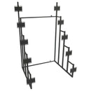 Duarto 5-tier Headboard Display Rack Black - Furniture Now (CA)