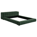 Trinity California King, E.king, Queen, & Full Bed Green & Light Taupe - Furniture Now (CA)