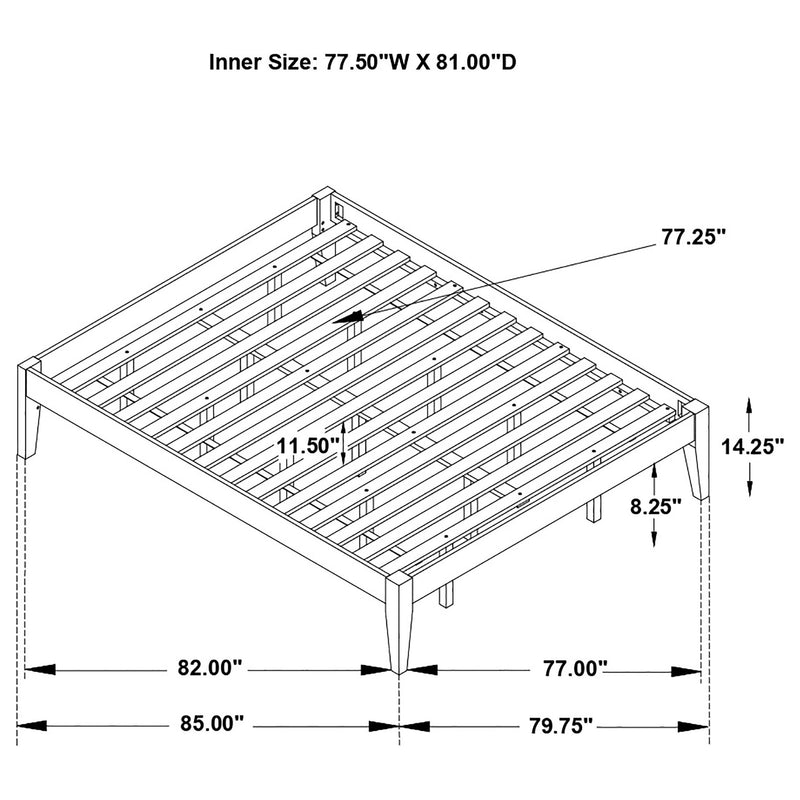 Hounslow Universal Platform Bed - Furniture Now (CA)