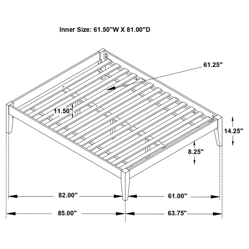 Hounslow Universal Platform Bed - Furniture Now (CA)