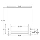 Izzy Twin Headboard - Furniture Now (CA)