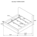 Rebecca Panel Bed