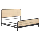 Lanewood Eastern King & Queen Bed Black & White - Furniture Now (CA)
