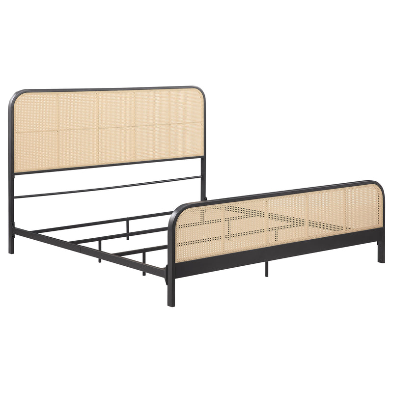 Lanewood Eastern King & Queen Bed Black & White - Furniture Now (CA)