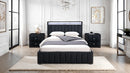 Farese Queen Bed w/ 2 Nightstands