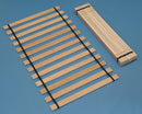 Frandern Loft Bed with Bookcase Storage