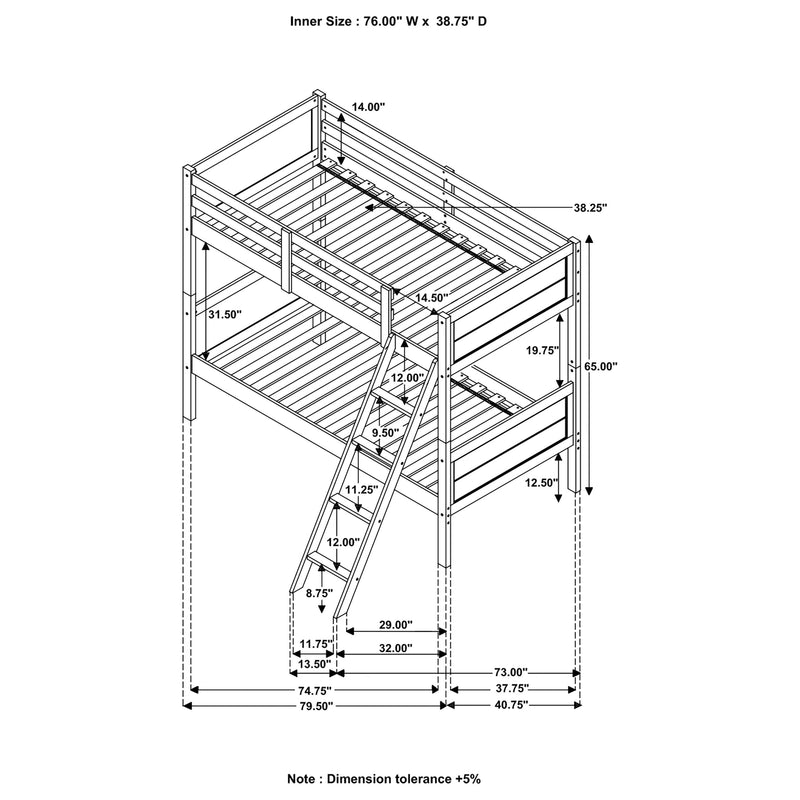 Ryder Bunk Beds - Furniture Now (CA)