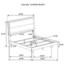 Trenton Panel Bed