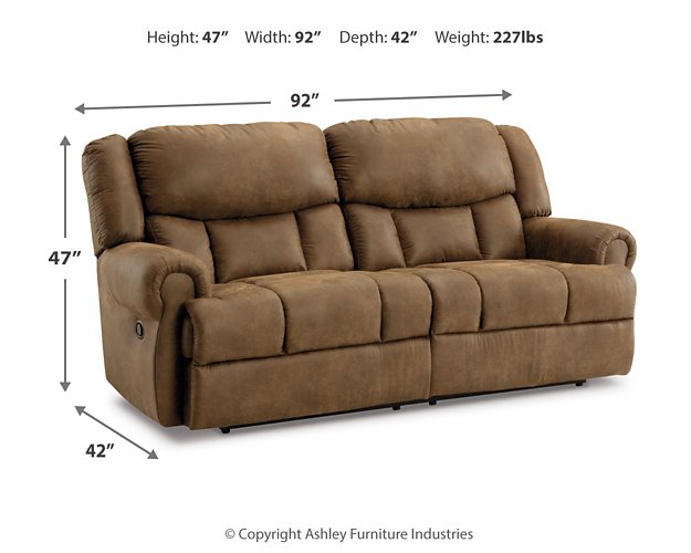 Boothbay Reclining Sofa - Furniture Now (CA)