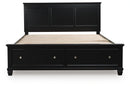 Lanolee Panel Storage Bed
