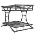 Stephan Full Over Full Bunk Bed Gunmetal - Furniture Now (CA)
