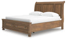 Feddinger Panel Storage Bed