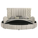 Sonya Panel Floor Storage Bed
