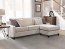 Mcloughlin Upholstered Sectional Platinum - Furniture Now (CA)