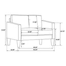 Ruth Stationary 3 Pc Set - Furniture Now (CA)