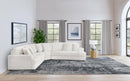 Emberson Upholstered Modular Sectional Sofa Ivory - Furniture Now (CA)
