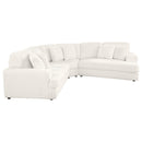Emberson Upholstered Modular Sectional Sofa Ivory - Furniture Now (CA)
