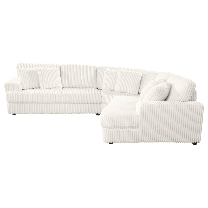 Emberson Upholstered Modular Sectional Sofa Ivory - Furniture Now (CA)