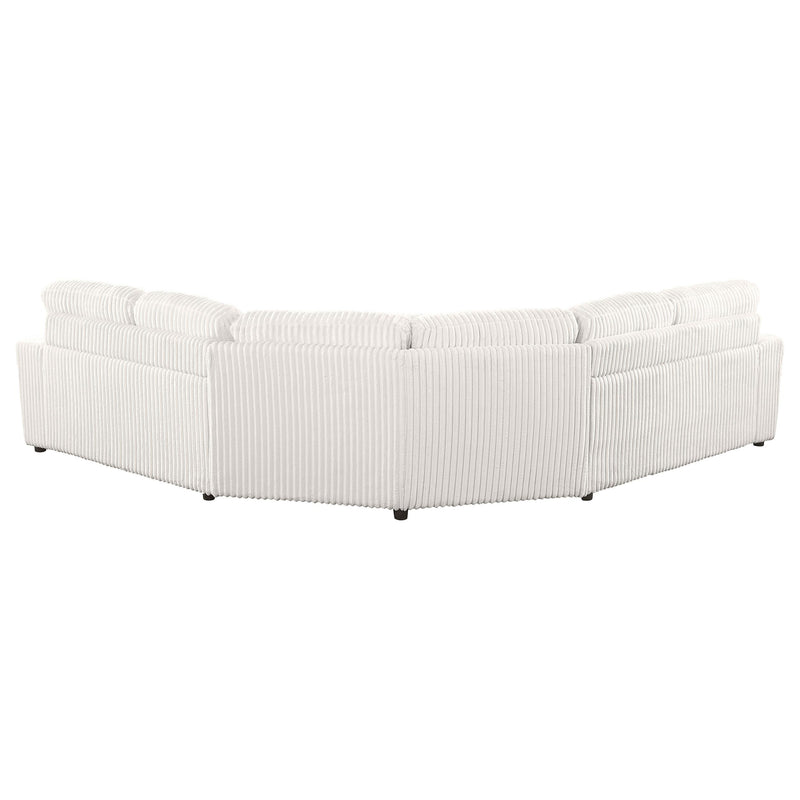 Emberson Upholstered Modular Sectional Sofa Ivory - Furniture Now (CA)