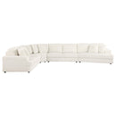Emberson Upholstered Modular Sectional Sofa Ivory - Furniture Now (CA)