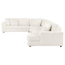 Emberson Upholstered Modular Sectional Sofa Ivory - Furniture Now (CA)